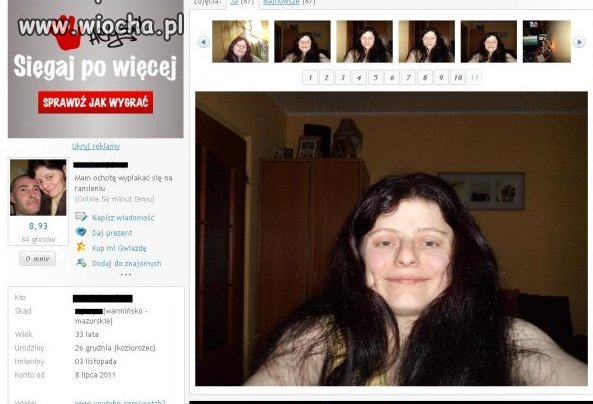Wygląda jak dziewczynka z ringu