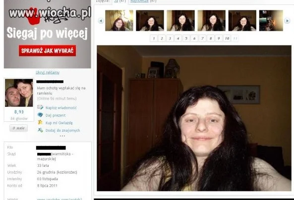 Wygląda jak dziewczynka z ringu