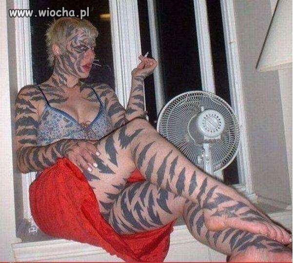 Kobieta zebra?