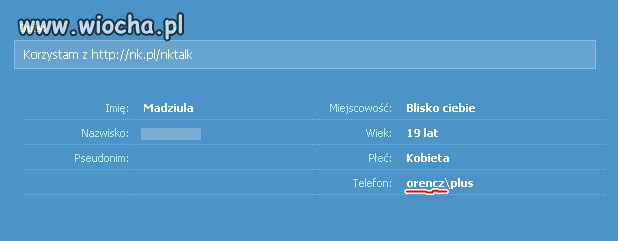 A ja mam w orencz 