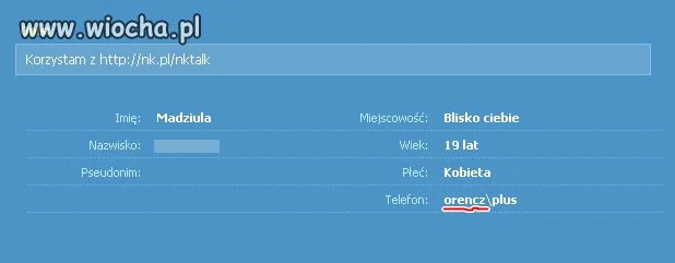 A ja mam w orencz 