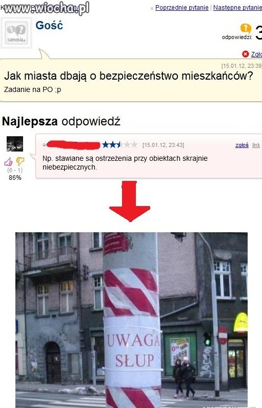 Hehe bezpieczeństowo najważniejsze.