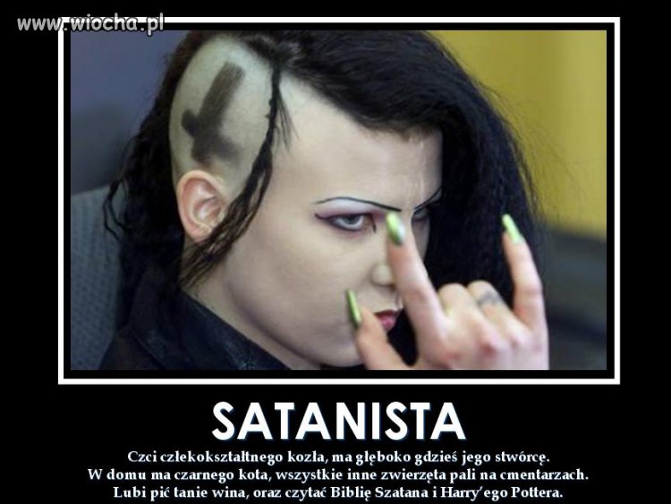 Jak poznać, że twoje dziecko jest satanistą