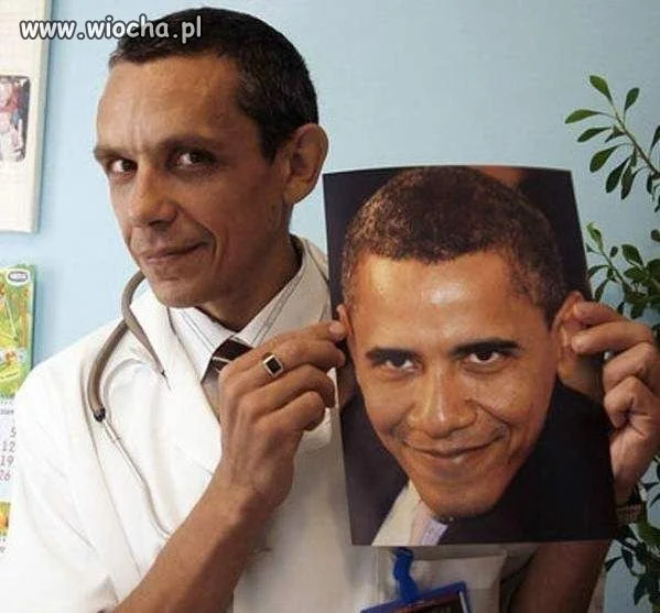 Takie tam z Obamą. 