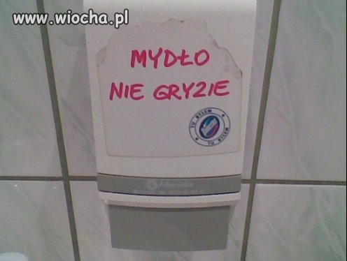 To jest informacja dla wszystkich brudasów