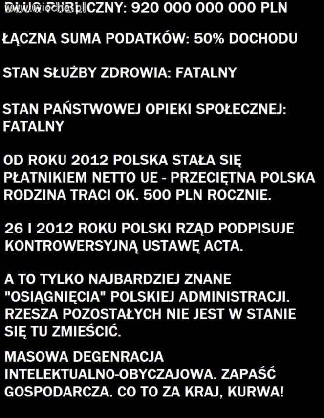 Cała prawda o Polsce...