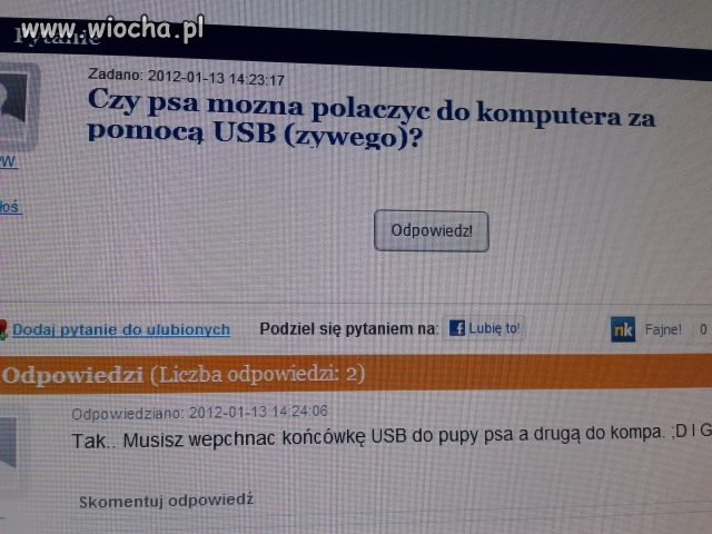 Szczyt debilstwa!