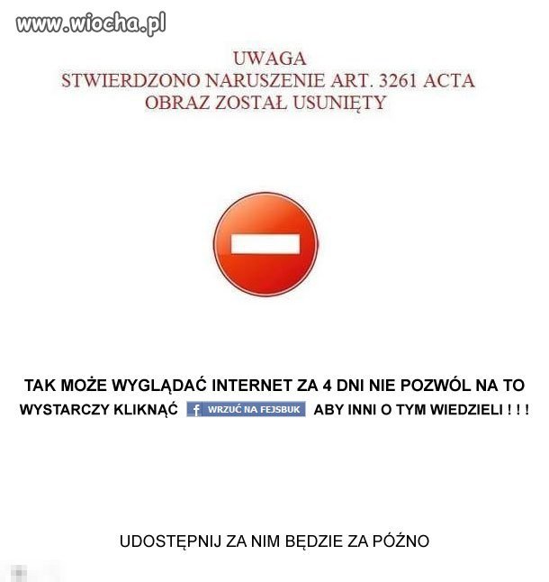 Tak ma wyglądać nasz internet? 