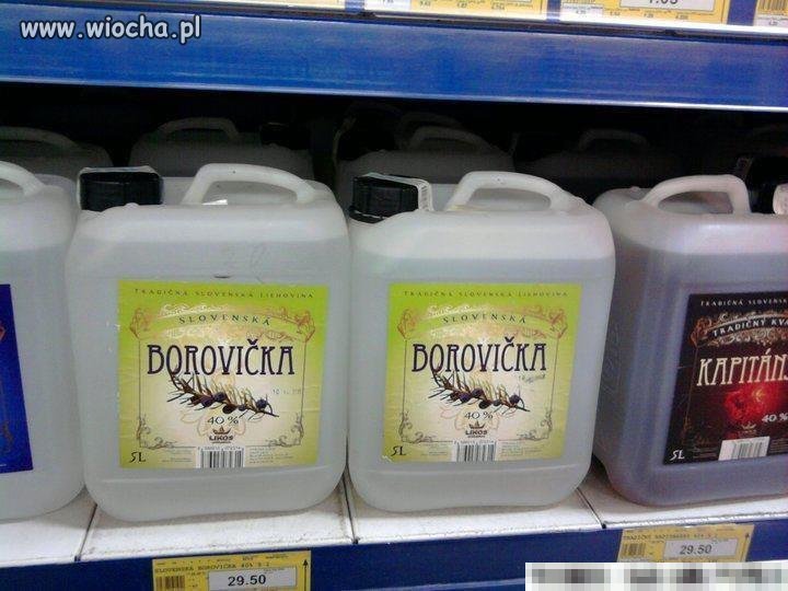 Wodka w kanistrze 