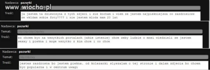 Megalomanka czy idiotka?