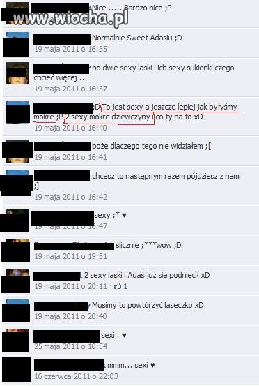 Rozmowa 13 latków na face
