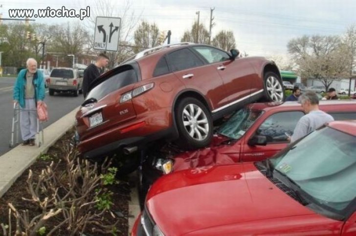 Nie ma to jak po mistrzowsku zaparkować auto