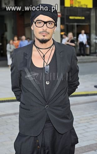 Tomasz Jacyków w turbanie