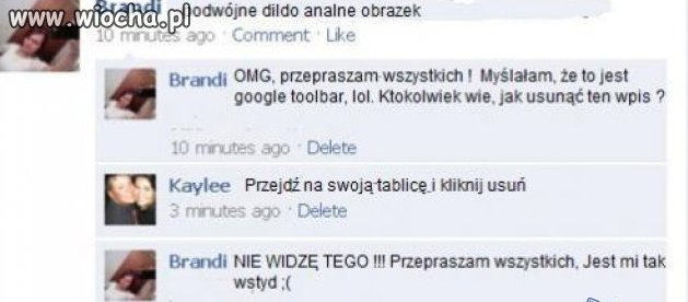 Co za pomyłka...