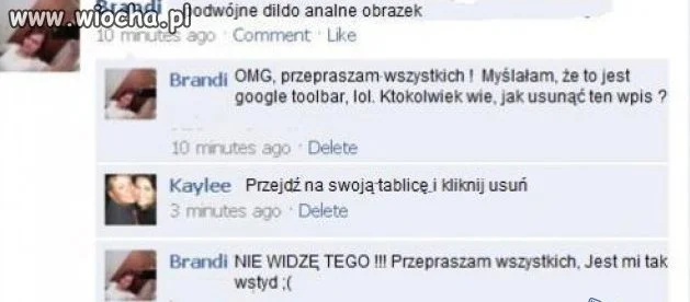 Co za pomyłka...