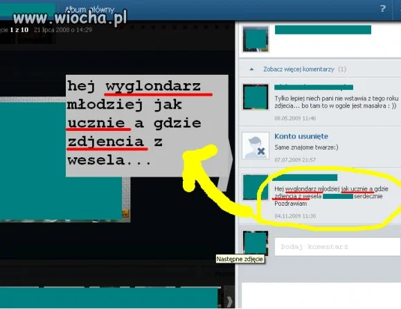 No tak ortografia co niektórych powala na kolana.