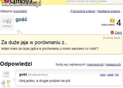 Nie wiem co mam o tym mówić...