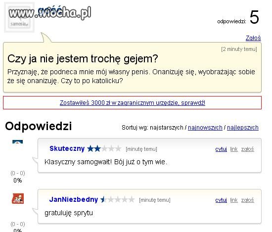 A podobno nie ma głupich pytań.