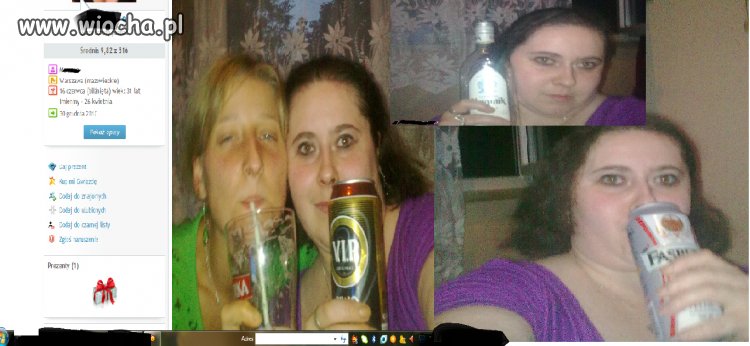 "Jestem taka wyluzowana i lubię pić
