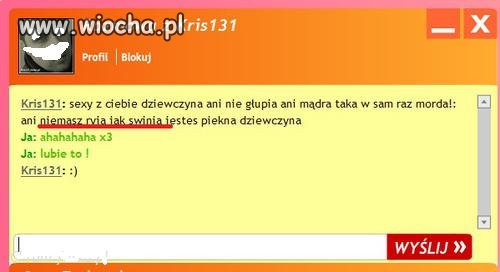 Chłopak trochę niezdecydowany 
