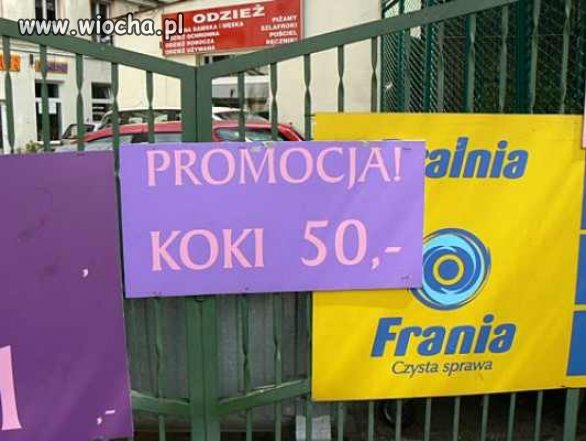 Promocja białego proszku