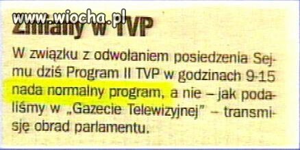 W końcu coś normalnego