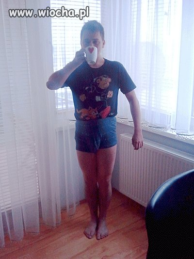 Sami oceńcie... wam też się nudzi w domu? makaron