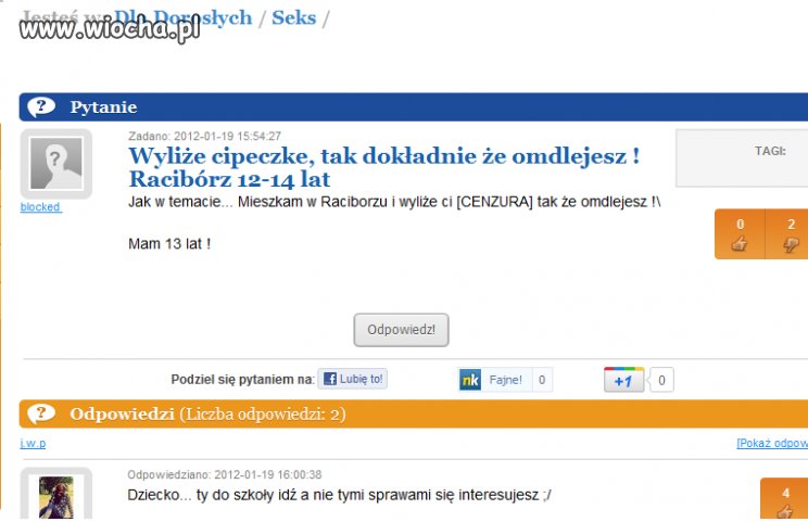 Ahh te dzieci...