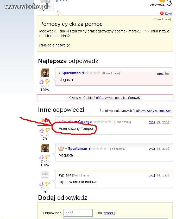 Przenoszony tampon.