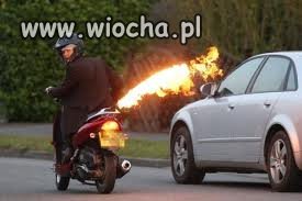 Za dużo oleju i zapałek...