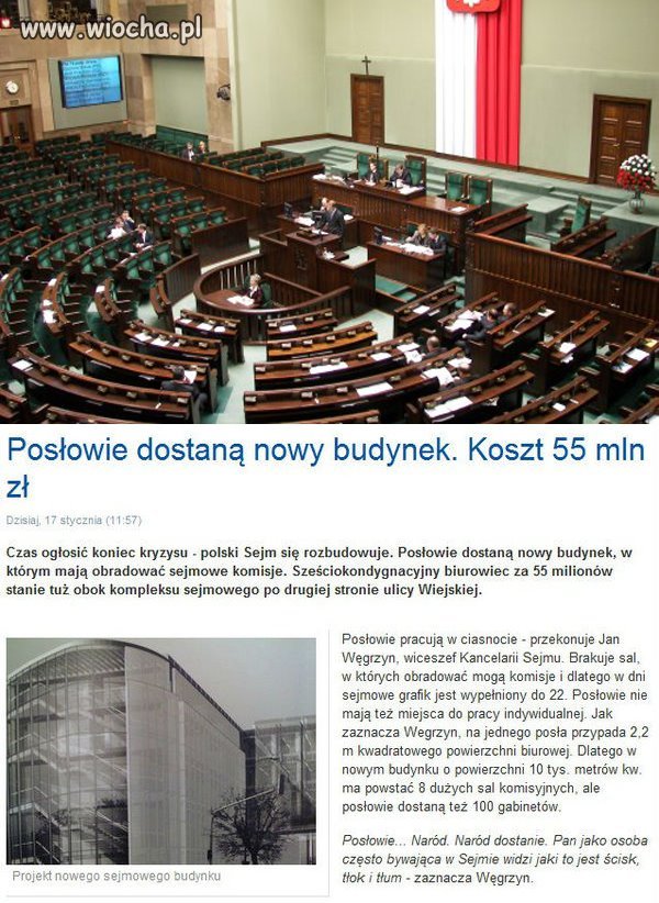 Tanie państwo -proszę państwa.