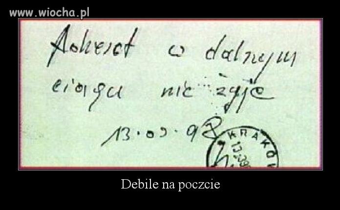 Wiocha na poczcie
