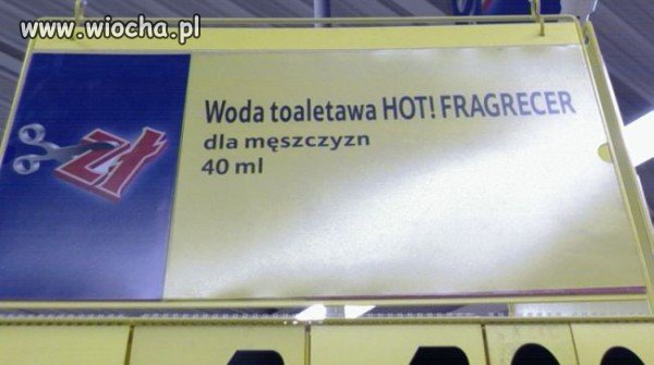 Woda ''toaletawa'' HOT!
