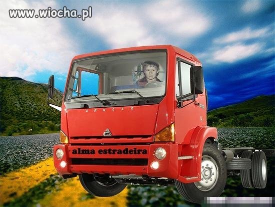 Zbyniu miłośnik ciężarówek