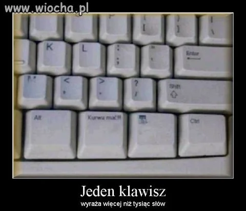 Jeden klawisz