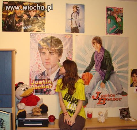 Wielbicielka Justina Biebera