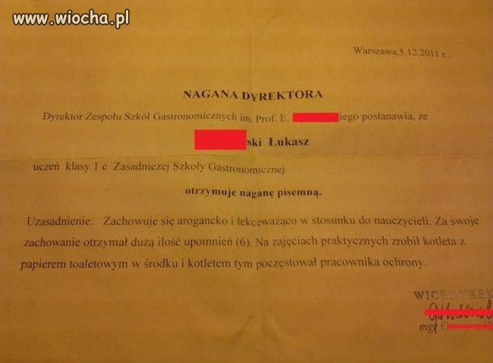 Nagana Dyrektora 