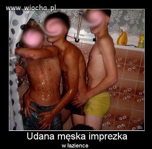 Udana męska imprezka