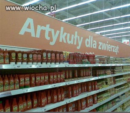 Ketchup dla zwierząt