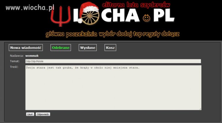 Wiocha.pl Skrzynka odbiorcza