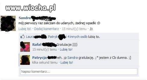 Sweet 16 - swój pierwszy raz 