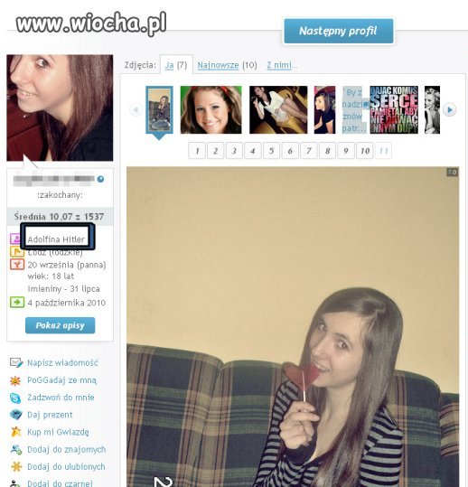 Niema to jak być żoną samego Adolfa Hitlera