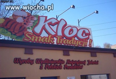 "Kloc" - smak tradycji