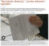 "Uprzejmie donoszę"- jak dla mnie wiocha.