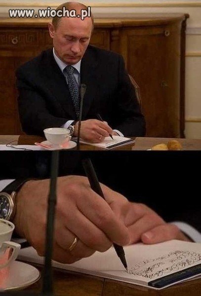 Przemówienie pisze ?