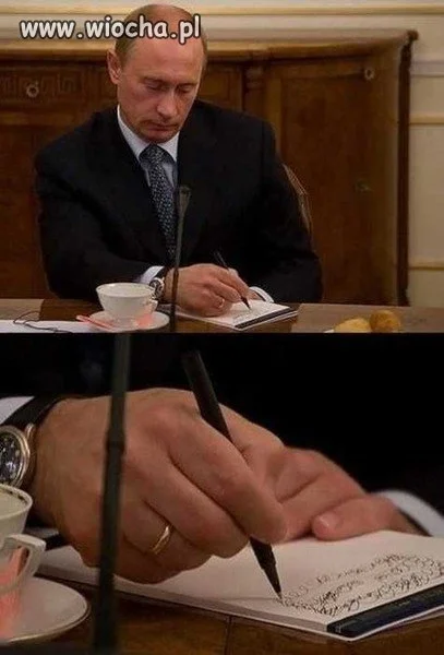 Przemówienie pisze ?