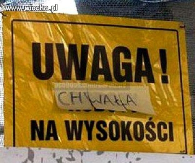 Tabliczka ostrzegająca o zagrożeniu