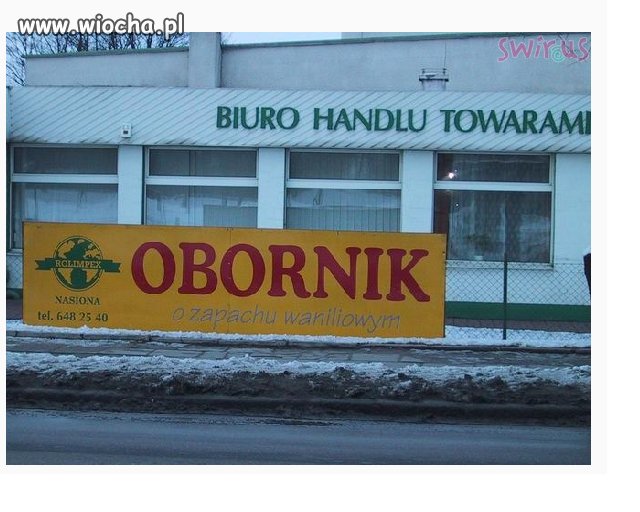 Waniliowy obornik