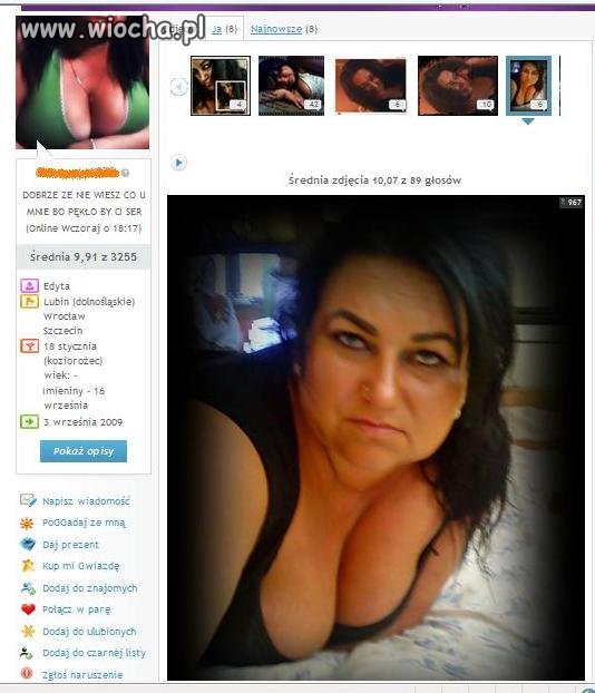 Szacunku ta pani do siebie niema 