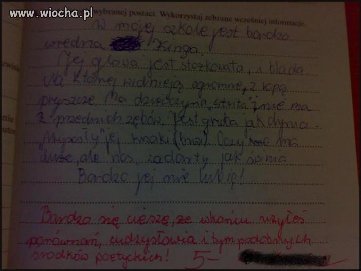 Stare szkolne ćwiczenia